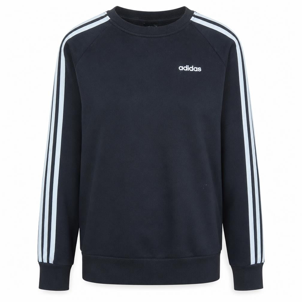 Adidas Womens Black XS Crew Neck Pullover Sweatshirt