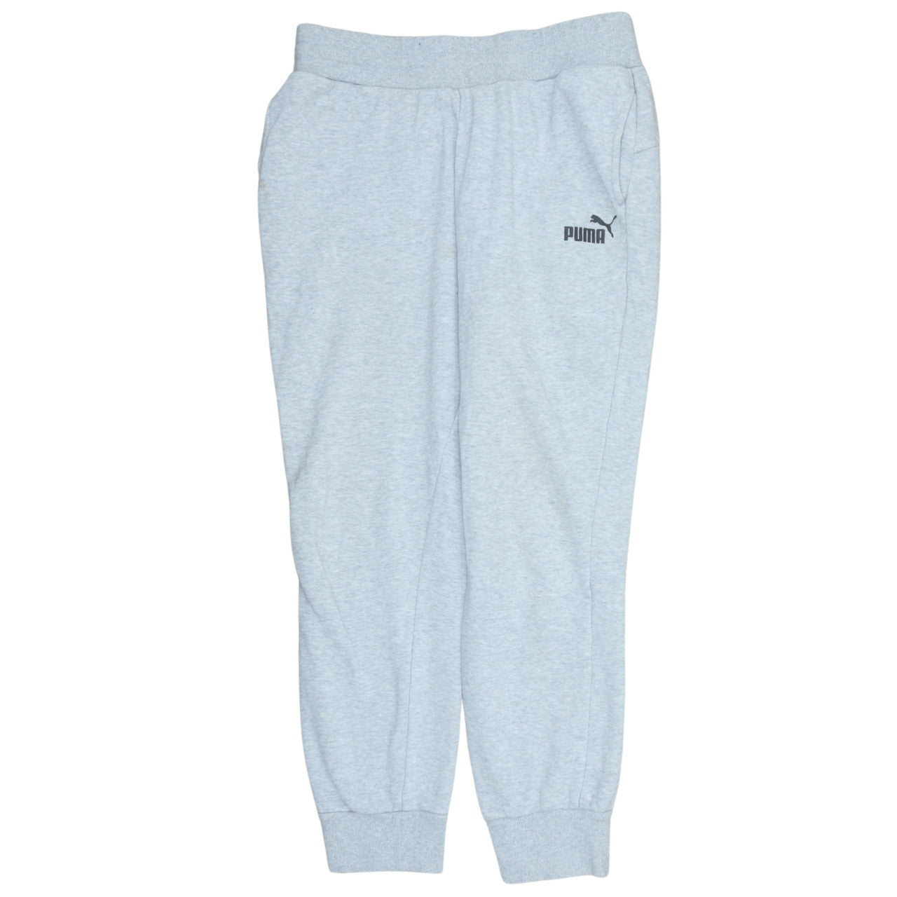 Puma Women’s Grey Jogger Sweatpants Size 12 Regular Fit Activewear