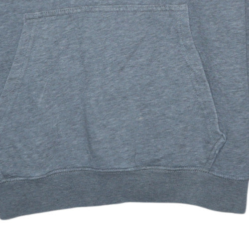 Nike Men's Grey XS Pullover Hoodie Graphic Print Sportswear