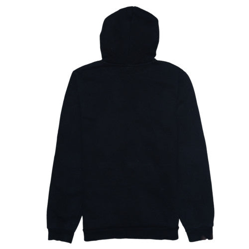 Puma Boys Black Pullover Hoodie Size 15-16 Years Fleece Logo Sweatshirt