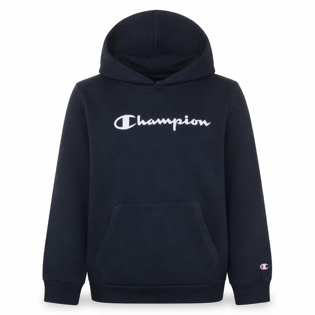 Champion Boys Navy Blue Pullover Hoodie Size 11-12 Years Cotton Blend