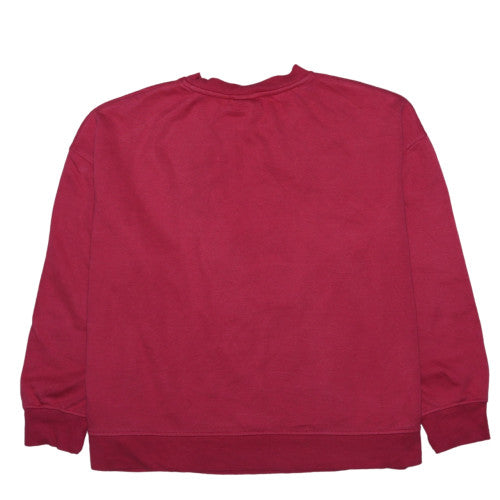 Disney Primark Women's Red Sweatshirt XL Angel Character Crew Neck