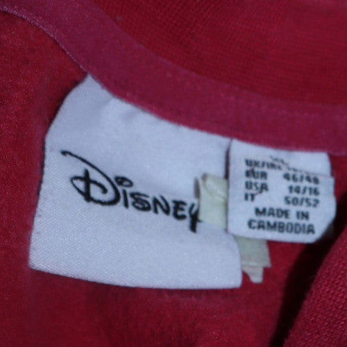 Disney Primark Women's Red Sweatshirt XL Angel Character Crew Neck