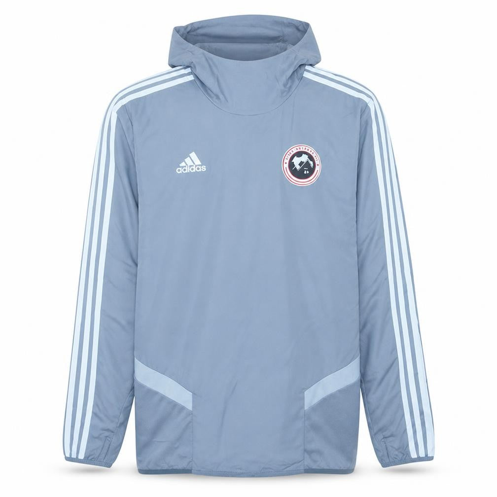 Adidas Men's Grey L Pullover Sweatshirt Utah Arsenal FC Football Top