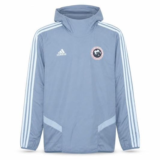 Adidas Men's Grey L Pullover Sweatshirt Utah Arsenal FC Football Top