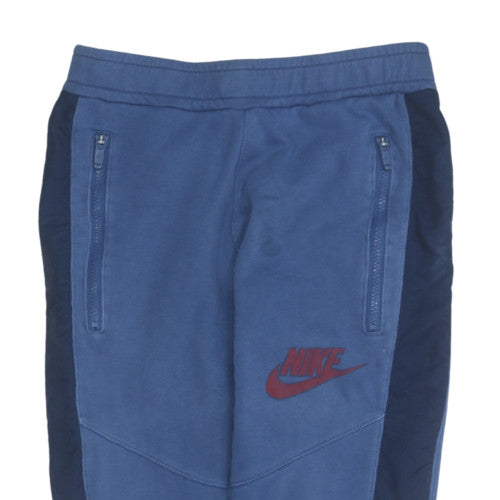 Nike Men's Blue XS Jogger Activewear Fleece Tapered Trousers