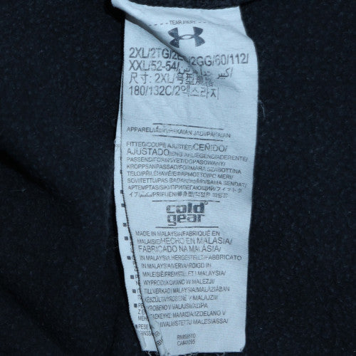 Under Armour Men's Black 2XL Pullover Hoodie Fleece Sportswear