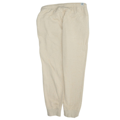 Nike Womens Beige Jogger Sweatpants XL Cotton Blend Activewear