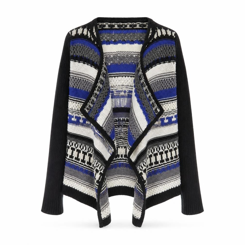 River Island Women's Multicoloured Size 10 Chunky Knit Cardigan