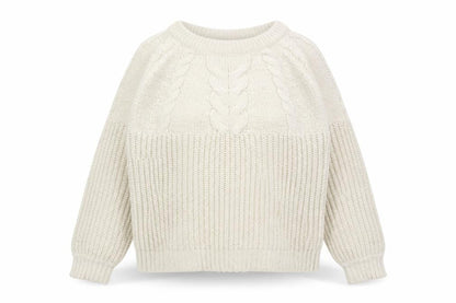 Dorothy Perkins Women’s Ivory Cable Knit Pullover Jumper Size L