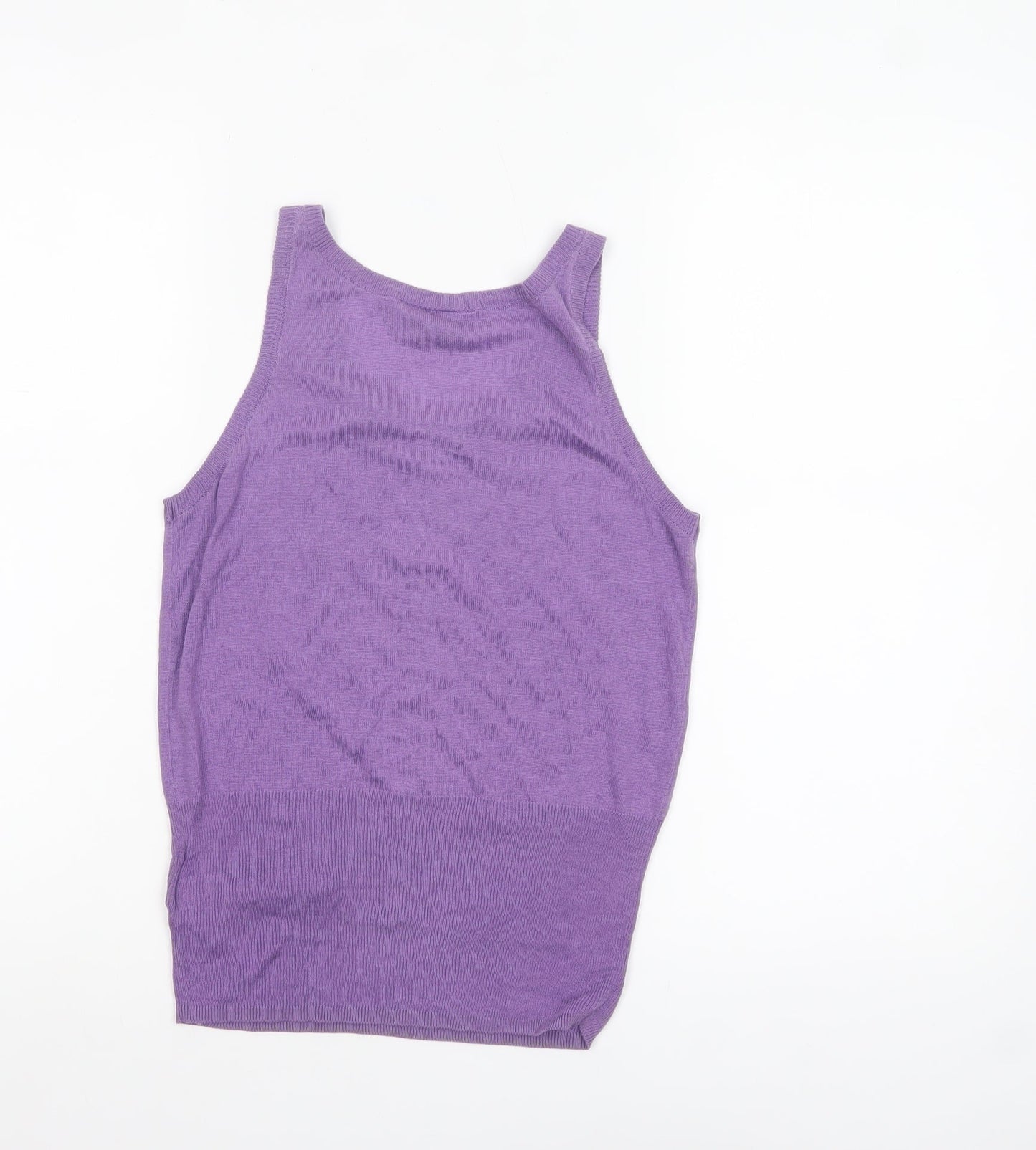 Soaked in Luxury Women's Purple Knit Tank Top XS