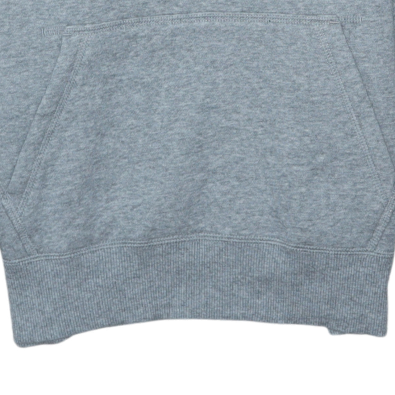 Nike Boys Grey Pullover Hoodie Size 12-13 Years Regular Fit Fleece