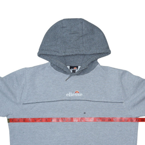 Ellesse Men’s Grey Pullover Hoodie XL Sports Cotton Blend