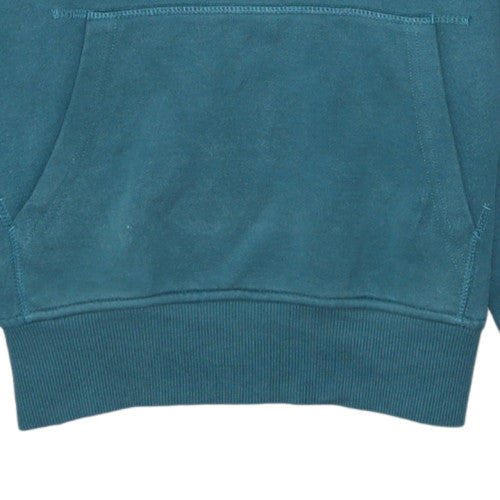 Ellesse Womens Teal Hoodie UK 8 Pullover Cotton Blend Sport Style