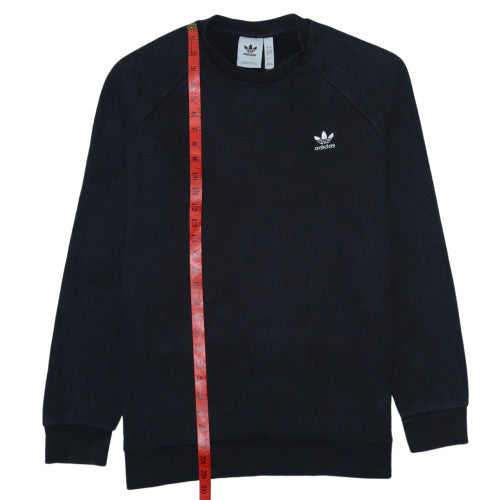 Adidas Men's Black Crew Neck Pullover Sweatshirt Size L