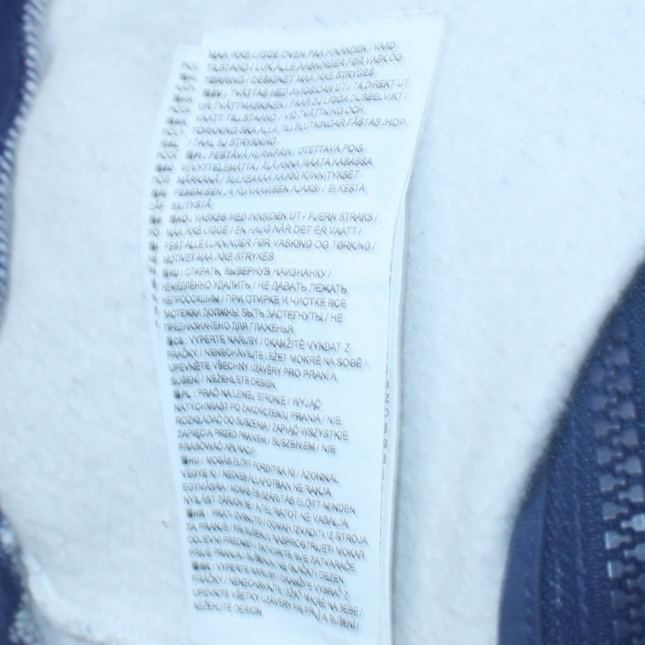 Nike Men's Blue Full Zip Hoodie Sweatshirt M Sportswear