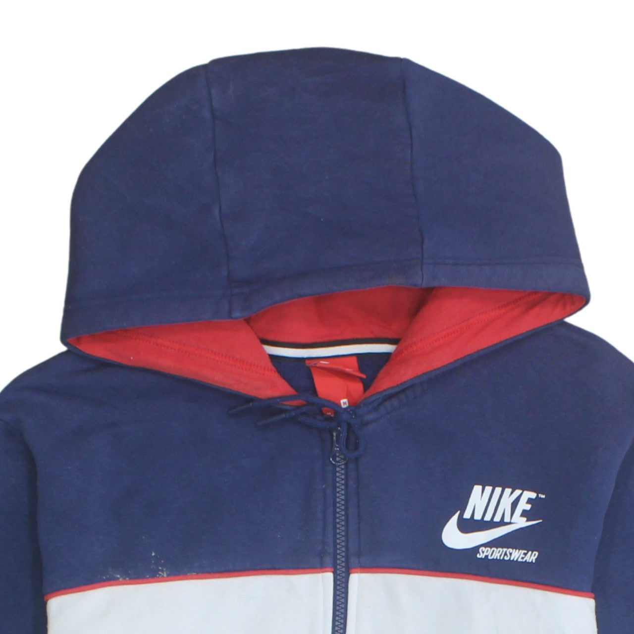 Nike Men's Blue Full Zip Hoodie Sweatshirt M Sportswear