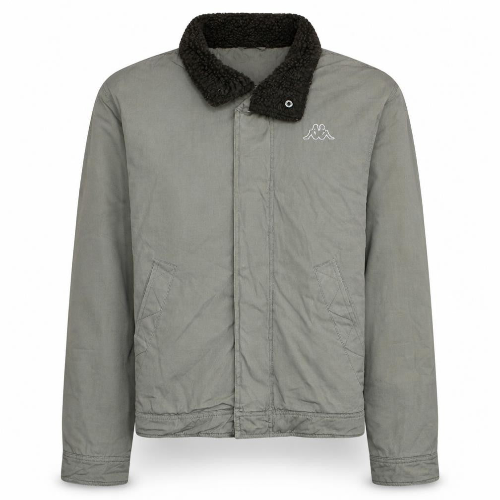 Kappa Men’s Beige Cotton Bomber Jacket Lined Size L