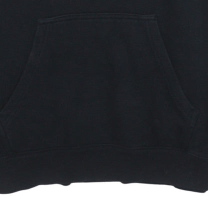 Champion Men's Black Medium Pullover Hoodie with Logo Graphic