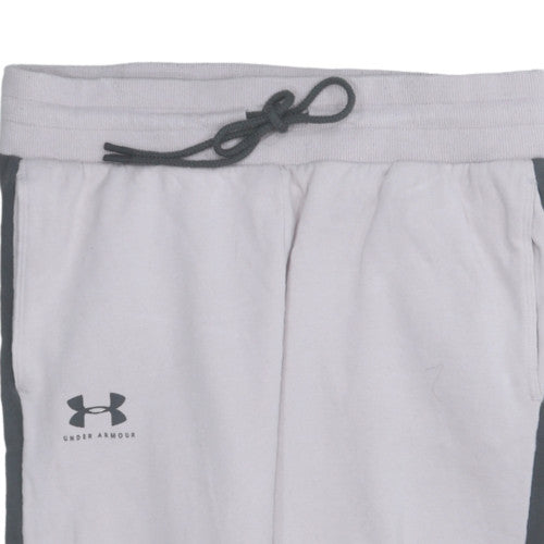Under Armour Womens Grey Jogger Trousers Size M Fleece Comfort Fit