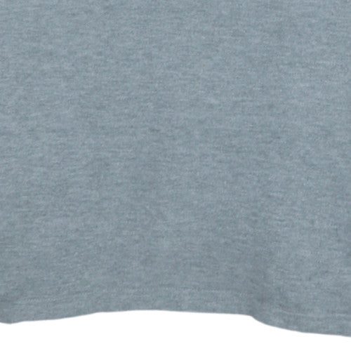 Timberland Men's Grey Long Sleeve Cotton Polo Shirt Size M