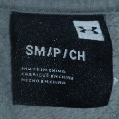 Under Armour Women's Grey Pullover Hoodie Small Lightweight Logo