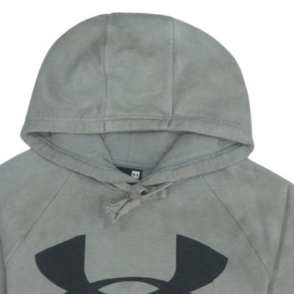Under Armour Women's Grey Pullover Hoodie Small Lightweight Logo