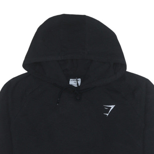 Gymshark Mens Black 2XL Pullover Hoodie Athletic Fit