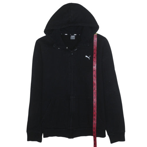 Puma Mens Black XL Full Zip Hoodie Sweatshirt Classic Style