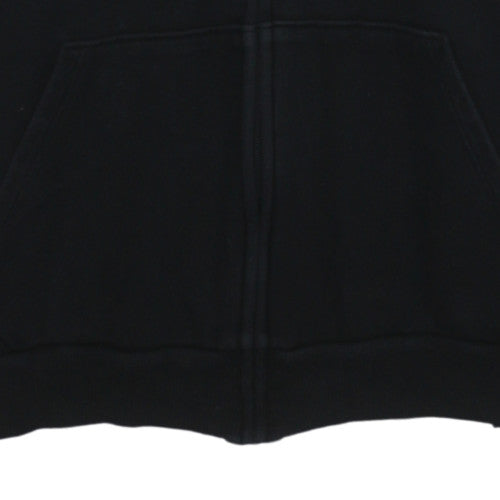Puma Mens Black XL Full Zip Hoodie Sweatshirt Classic Style
