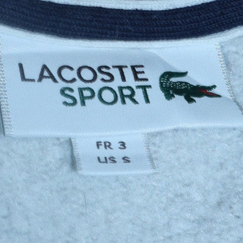 Lacoste Sport Men's Green Crew Neck Cotton Sweatshirt Size S
