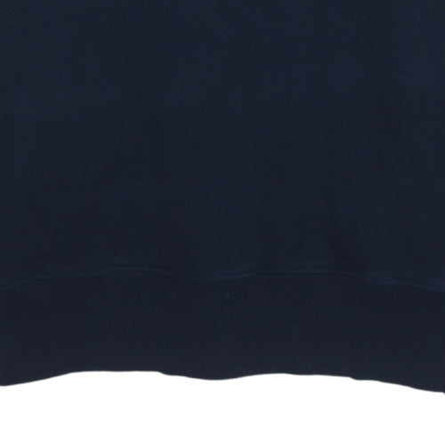Dickies Men's Navy Crew Neck Pullover Sweatshirt Medium
