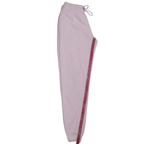 Nike Womens Pink XS Fleece Sweatpants Elastic Waist Joggers