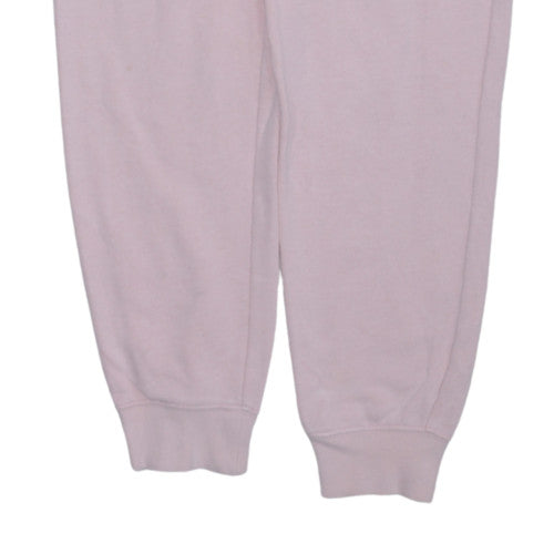 Nike Womens Pink XS Fleece Sweatpants Elastic Waist Joggers