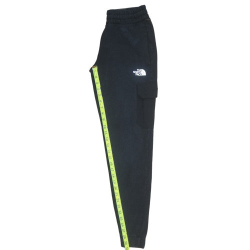 The North Face Women's Black Cargo Fleece Tapered Trousers Size S