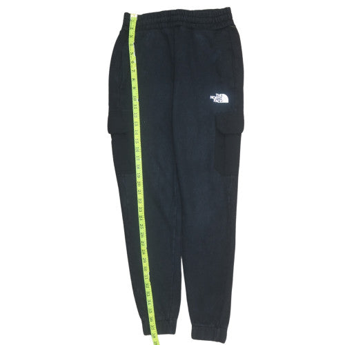 The North Face Women's Black Cargo Fleece Tapered Trousers Size S