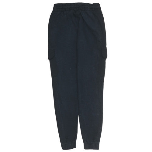 The North Face Women's Black Cargo Fleece Tapered Trousers Size S