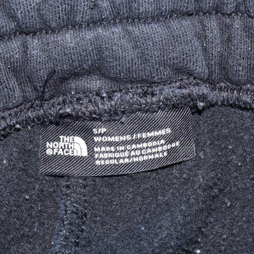 The North Face Women's Black Cargo Fleece Tapered Trousers Size S