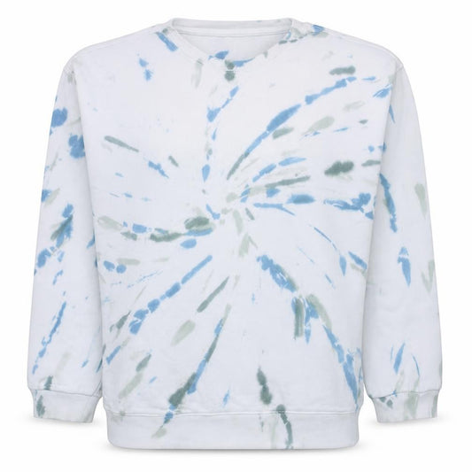 Levi's Women Blue Tie Dye Relaxed Sweatshirt Size S