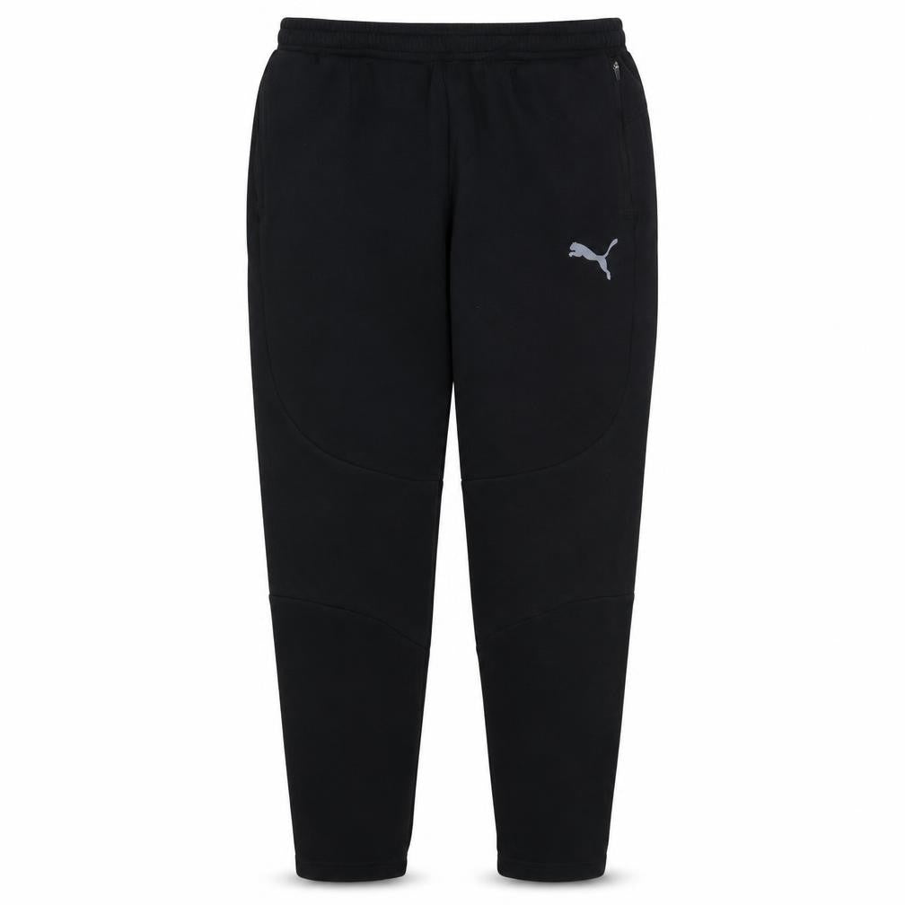 Puma Men's Black XL Jogger Sweatpants Tapered Fleece Trousers