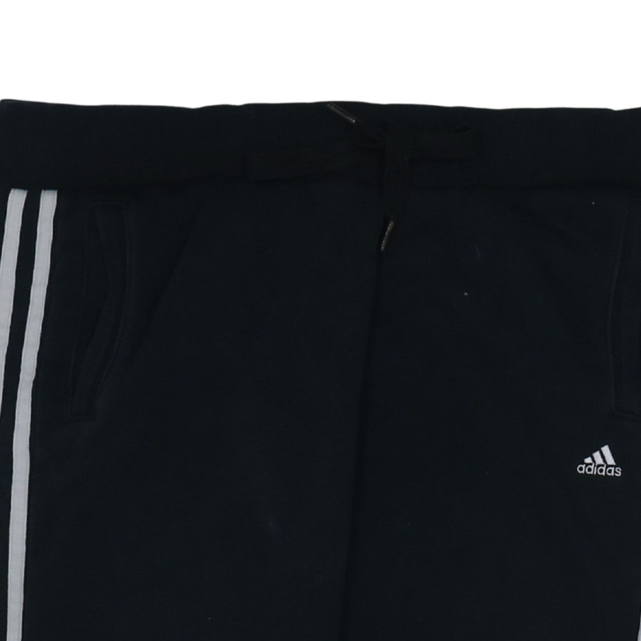 Adidas Women's Black Jogger Sweatpants S Elastic Waist Fleece