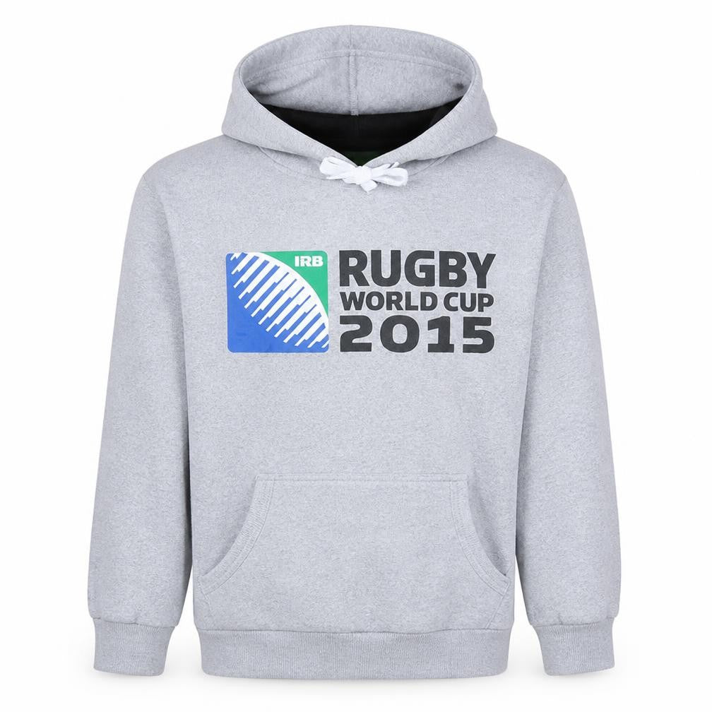 Rugby Originals Teens Grey Pullover Hoodie S Graphic Logo Fleece