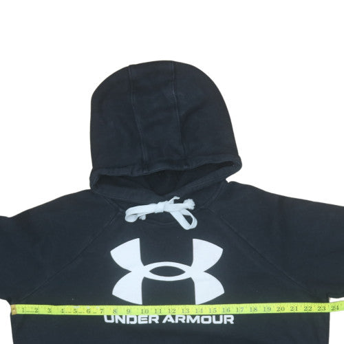 Under Armour Men's Black Pullover Hoodie L Loose Fit Sportswear
