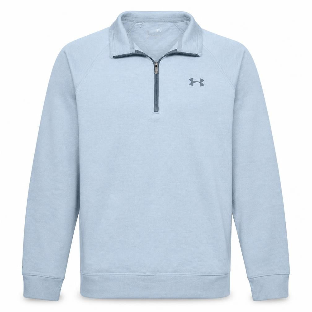 Under Armour Men's Blue 1/4 Zip Fleece Sweatshirt Size M
