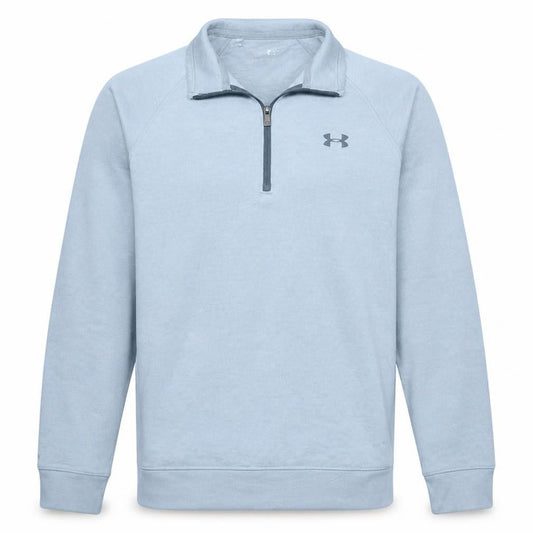 Under Armour Men's Blue 1/4 Zip Fleece Sweatshirt Size M