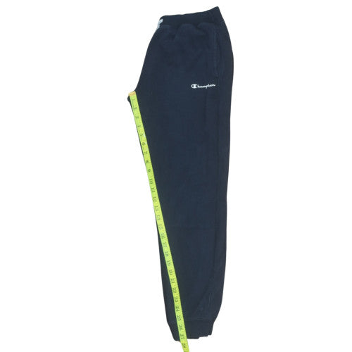 Champion Men's Navy Sweatpants Size S Cotton Blend Jogger Style
