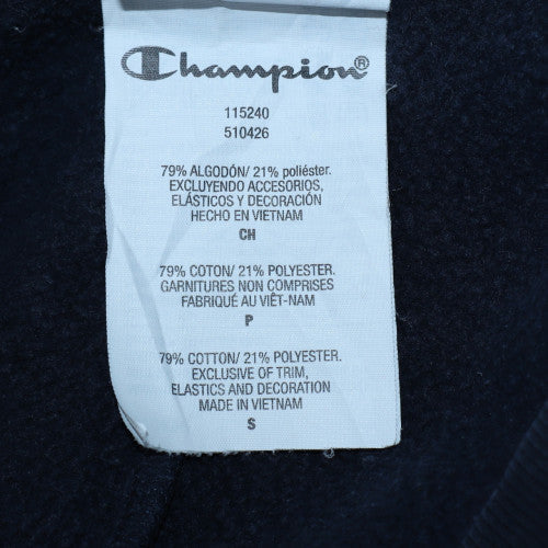 Champion Men's Navy Sweatpants Size S Cotton Blend Jogger Style