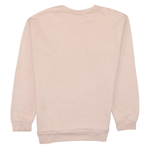 Disney Primark Girls Beige Stitch Sweatshirt 13-14 Years Lined Graphic Print
