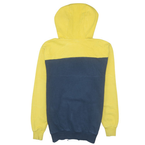 Ellesse Men's Yellow Colour Block Pullover Hoodie XS