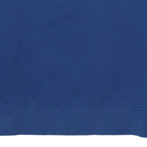 Nike Men's Blue Graphic Logo Pullover Sweatshirt Size M